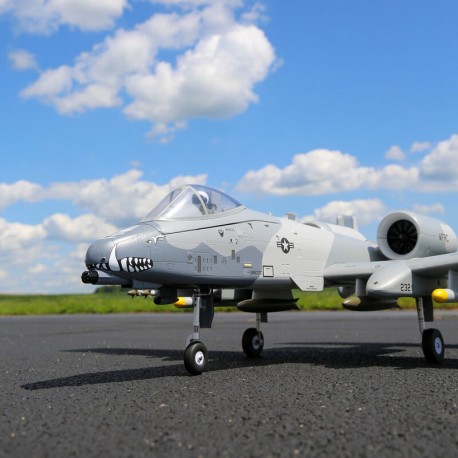 A-10 Thunderbolt II Twin 64mm EDF BNF Basic avec AS3X et SAFE Select