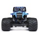 1/18 Mini LMT 4X4 Brushed Monster Truck RTR, Grave Digger