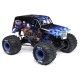 1/18 Mini LMT 4X4 Brushed Monster Truck RTR, Grave Digger